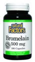 Bromelain (500 mg 180 capsules)* Natural Factors
