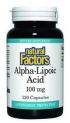 Alpha Lipoic Acid (100 mg 120 capsules)* Natural Factors