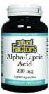 Alpha Lipoic Acid (200 mg 120 capsules)* Natural Factors