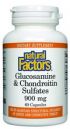 Glucosamine 500mg/Chondroitin 400mg (60 capsules)* Natural Factors