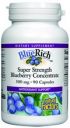 BlueRich Super Strength Blueberry Concentrate (500 mg 90 capsules)* Natural Factors