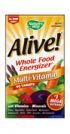 Alive! Whole Food (no iron added)  ( 90 tablets ) Nature's Way