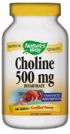 Choline (100 tablets - 500 mg) Nature's Way