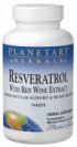 Resveratrol with Red Wine Extract  (60 tablets) Planetary Herbals