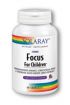 Focus for Children (60 Chewable Tabs) Solaray Vitamins