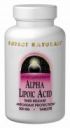 Alpha Lipoic Acid (100  mg 120 caps) Source Naturals