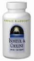Inositol & Choline (800 mg-50 tabs) Source Naturals