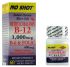 Methylcobalamin w/ Vitamin B12 B6 & Folic Acid (No Shot, Quick Release, 60 Instant Dissolve Mini Tabs) Superior Source Vitamins