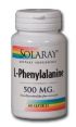 Free Form  L-Phenylalanine (500 mg 60 capsules) Solaray Vitamins