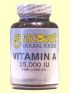 Vitamin A 25,000 IU Fish Liver Oil (250 caps) Seacoast Vitamins