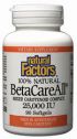 BetaCareAll 25,000 IU (90 Caps)* Natural Factors