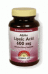 Alpha Lipoic Acid 600 mg (60 Caps) Nature's Life