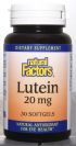 Lutein 20mg (30 soft gel)* Natural Factors