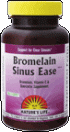 Bromelain Sinus Ease (100 vcaps) Nature's Life