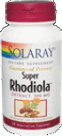 Super Rhodiola (500mg 60 Caps) Solaray Vitamins