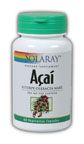 Acai Solaray Acai 500mg per capsule. 60 Veg Caps $11.99.