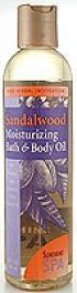 Sandalwood Bath & Body Oil  (8oz) Sunshine Spa