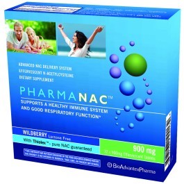 Effervescent N-Acetylcysteine PharmaNAC contains  900mg  of pharmaceutical grade N-acetylcysteine per effervescent tablet. Support for a Healthy Immune System and Promoting Good Respiratory Function. Buy Today at Seacoast.com!.