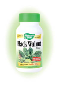 Nature's Way Black Walnut Hull Capsules. Black Walnut (Juglans nigra) was used by indigenous North Americans for food, wood and medicine.
