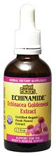 ECHINAMIDE is the world's finest echinacea, grown and harvested on organic farms in British Columbia, Canada. A special double-extraction process guarantees the greatest range of alkylamides, polysaccharides and cichoric acid, Echinacea's most important active ingredients..