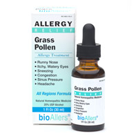 BioAllers Homeopathic Grass Pollen Allergy Treatment.