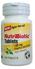 As a natural, non-toxic antimicrobial compound our NutriBiotic Tablets are used internally as a supportive treatment for a wide variety of ailments, including Candida infections, sore throats, intestinal upset, etc. The product is easy to swallow and eliminates the problem of bitter or unpleasant taste..