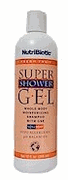 NutriBiotic Fresh Fruit Super Shower Gel contains natural fruit and botanical extracts for a gentle, effective hair and body cleanser..