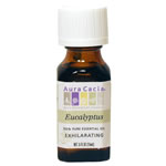Aura Cacia Eucalyptus Essential Oil (.5oz) is a special aromatic oil derived from Eucalyptus leaves that promises to invigorate the mind, body and spirit.