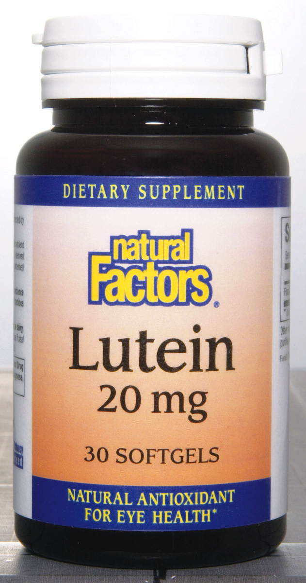 Lutein 20mg (30 soft gel) Natural Factors