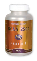 Natural Sport BCAA 2500 is a blend of the branched chain amino acids, L-Leucine, L-Isoleucine and L-Valine. Under conditions of stress, injury or exercise, the body uses BCAA's to maintain nitrogen balance. BCAA's are essential amino acids that are mainly absorbed by the skeletal muscle where they help support healthy protein synthesis..