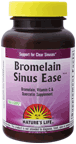 Bromelain Sinus Ease (100 vcaps) Nature's Life