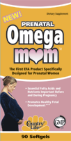 The nutritional demands placed on a mother during pregnancy are so enormous that supplementation with many nutrients, including Essential Fatty Acids (EFAs), may be very helpful to both mother and fetus. Prenatal Omega Mom is formulated with important ingredients, including DHA from fish oil, to support....
