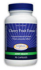 Cherry Fruit Extract is rich in flavonoids - natural, potent antioxidants which support joint, cardiovascular, and circulatory health..