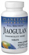 Planetary Formulas Jiaogulan is a special blend of Gynostemma Leaf extract to help reduce the effects of aging..