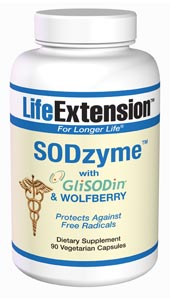 SODzyme/GliSODin & Wolfberry by Life Extension offers ultimate antioxidant support. It contains extremely potent antioxidants that work to maintain the body's overall health..