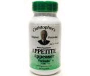 Dr Christopher's Appetite Appeaser, promotes overall better health, cleanses the blood, regulates the adrenal and thyroid glands, resulting in more energy and weight loss..