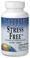 Planetary Formulas Stress Free is a unique combination of calmatives, nervines and tonifiers that aids in the body's ability to fight the effects of stress..