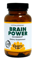 Brain Power (60 Tabs) Country Life