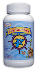 Enzymatic Therapy Sea Buddies Daily Multiple Childrens Chewable Multi-Vitamin.