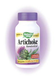 Nature's Way Artichoke Extract is used to improve digestion, increase the production of liver bile, and improve the individual's overall health..