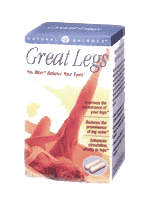 Natural Balance Great Legs (60 caps) is an excellent choice for increasing blood flow to the legs.