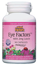 Natural Factors Eye Factors with Lutein (90 Caps) is a specially designed product with support of the eye mind.