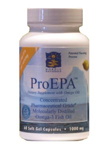 Nordic Naturals' ProEPA delivers a healthy blend of omega-3 fatty acids, especially EPA, which are vital to healthy brain function, a healthy heart, and increased joint mobility..