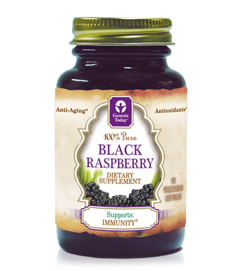 Black Raspberries have an ORAC rating three times that of blueberries and are packed with Antioxidants, Anthocyanins & Ellagic Acid..