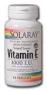 Solaray Vitamin E 1000 IU provides a natural source of Vitamin E with numerous antioxidant benefits..