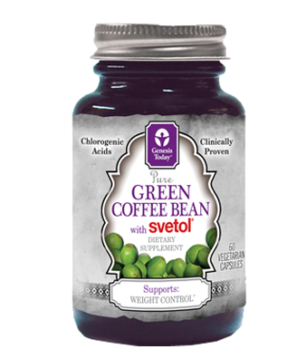 100% Pure Green Coffee Bean Extract with Svetol works synergistically to support weight loss, cardiovascular health, healthy blood sugar levels and overall disease prevention due to the high levels of antioxidants..