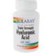 Solaray Triple Strength Hyaluronic Acid helps to support healthy connective tissue. It is enteric coated to help pass through the stomach and absorb into the small intestine..