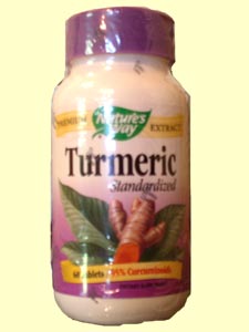 Nature's Way Turmeric Standardized is standardized to 95% curcuminoids, a potent antioxidant..