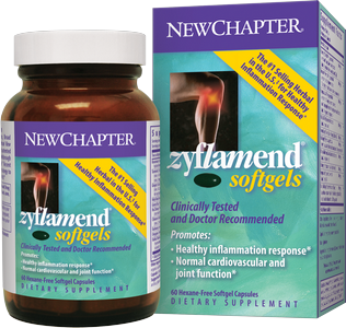 New Chapter's patented formula, Zyflamend Capsules represents a scientific breakthrough in promoting a healthy inflammation response..